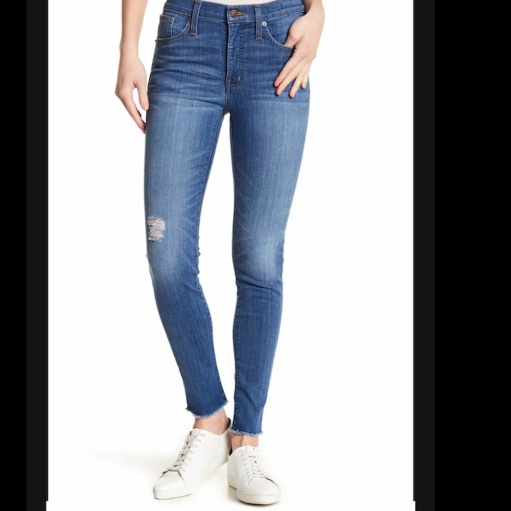 Madewell 9” High Rise Skinny Jeans